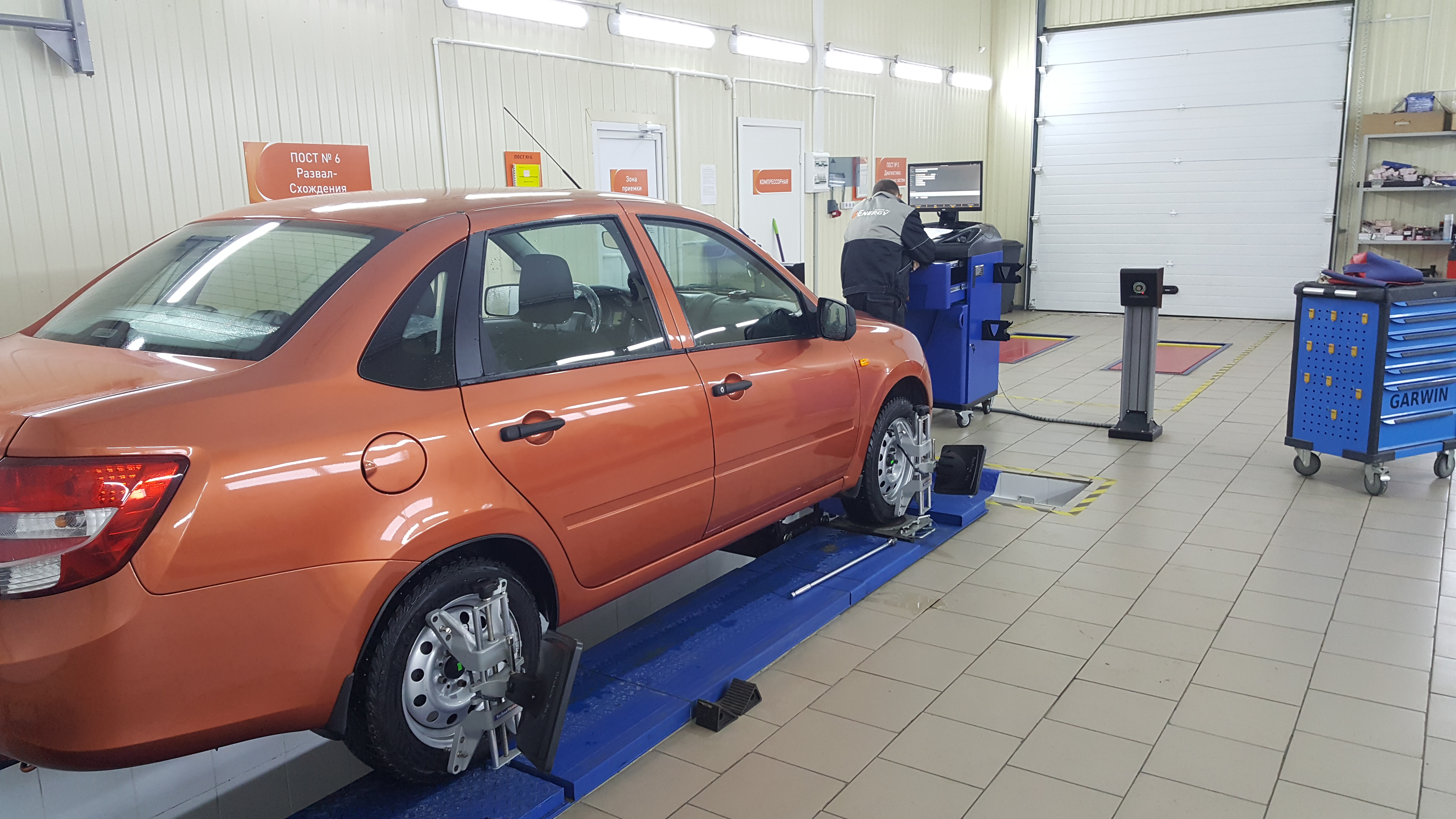 развал задних колес