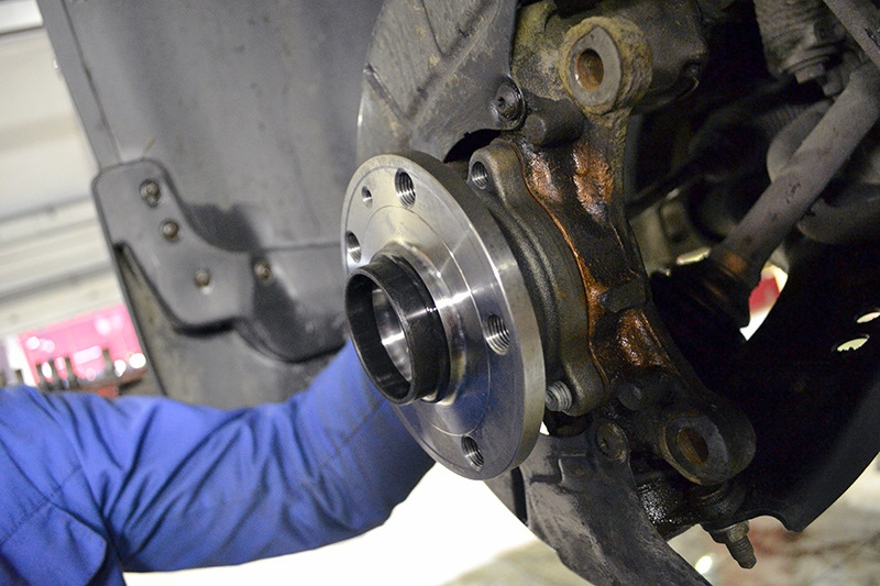 Замена ступицы колеса своими руками